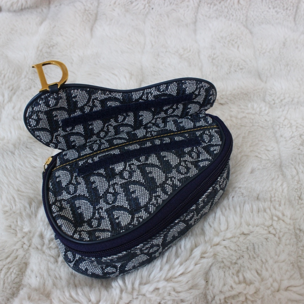 Christian Dior Trotter Saddle Cosmetic Pouch - Picture 6 of 7